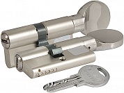 Картинка Цилиндровый механизм с вертушкой KALE KILIT 164 SM/90 (40+10+40) mm никель 5 кл.
